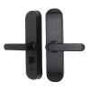 Diyeeni Key Fingerprint Door Handle Lock, App Control Fingerprint Keypad Door Handle for 35 Mm to 80 Mm view 3