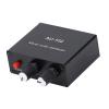 Active Sound Distributor 2 Way 1 in 2 Out Mini Amp with 3.5mm Interface, Independent Volume Control, DC5V Power Supply, Aluminum Alloy Material, for Audio Distribution view 4