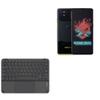 BoxWave Keyboard Compatible with OnePlus 8T Cyberpunk 2077 Edition - SlimKeys Bluetooth Keyboard with Trackpad, Portable Slim TouchPad - Jet Black view 1