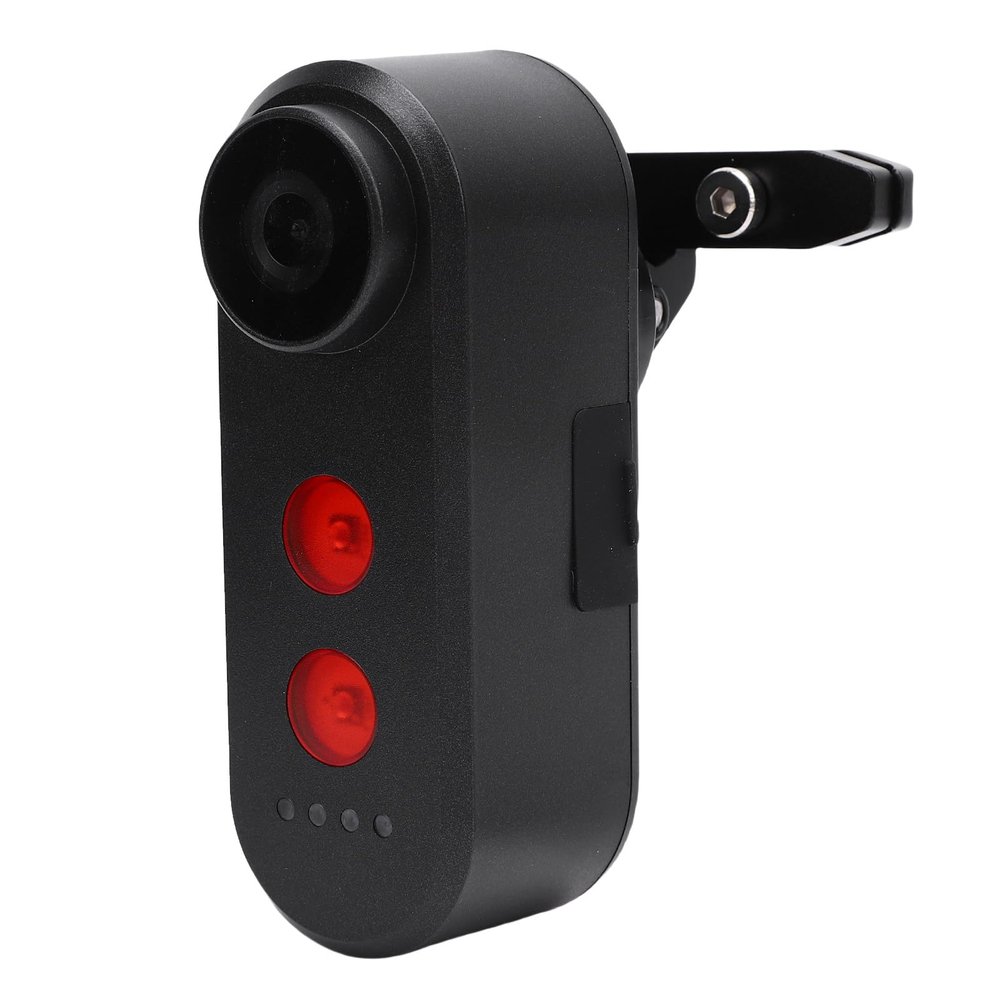 ASHATA Bike Camera with Sensing Light, 4K HD Video Rear View Camera, 140 Wide Angle IPX6 Water Proof APP Control, 5000mAh Rechargeable, for Outdoor Cycling (32G)