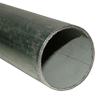 2" OD x 6' x 18 Gauge Antenna Mast Pipe - 2" x 72" x 18 AWG (not swaged)