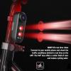 ASHATA Bike Rear View Camera with Tail Light, HD 1080P Bicycle Camera Dash Cam, 6 Adjustable Brightness 140 Wide Angle IPX6 Water Proof APP Control Rechargeable (64G) view 4