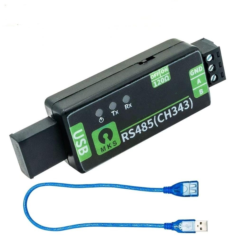 Auspix USB to RS485 Module Serial Converter RS485 Communication Module FT232RL(MKS USB to RS485(CH343))