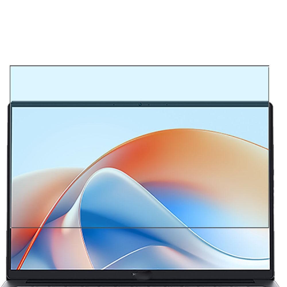 Puccy Tempered Glass Screen Protector Film, compatible with HONOR MagicBook X14 2025 14" Laptop (Active Area Cover Only) Protective Protectors Guard