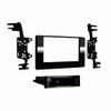 Single DIN Car Stereo Radio Install Kit Package Compatible with Toyota Sienna 2018, 2019, & 2020 with Factory Amplifier and Steering Wheel Controls (SWC) view 2