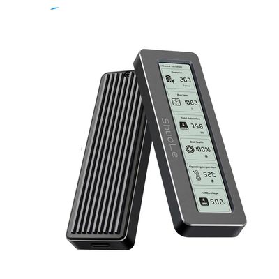 M2 Ssd Nvme Enclosure USaB 3.2 Gen2 10Gbcie Ssd Box M.2 Ngff Sata Ssd Case IntteIligent Digital Heailth monlt M.2 Ssd Case