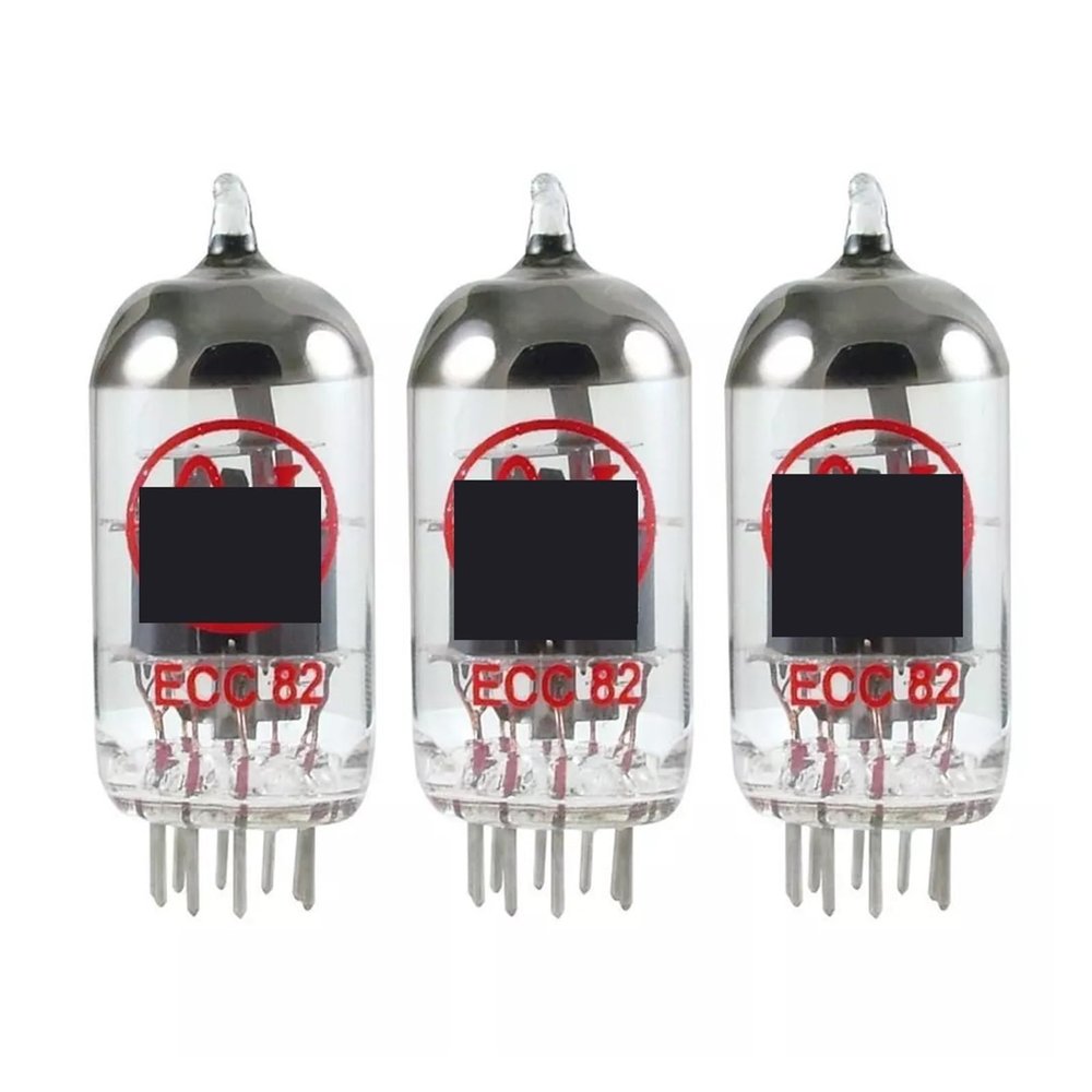 3 Pcs 12AU7 / ECC82 Vacuum Tubes -