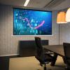 16:9 HD Manual Pull Movie Screen, Indoor Home Theater Cinema Screen, 1.5 Gain, Wrinkle-Free Projector Screen with Bead Chain(72inch) view 3