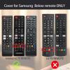 2PACK Case for Samsung Smart TV Remote BN59-01315J Control Universal Cover Silicone Skin Sleeve Purple Blue view 2