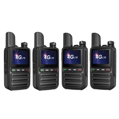 Unlimited Range Walkie Talkies Handheld PoC Two-Way Radio, pre-Installed SIM Card (Free for Life) Long-Range PTT Communication Suitable for fleets, Construction Sites, and Families(2Pack and SIM) (4)