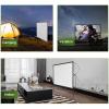 16:9 Outdoor Projection Screen with Stand, Foldable Portable Washable Movie Screen with Carry Bag for Camping, Party, Open-Air Cinema view 3