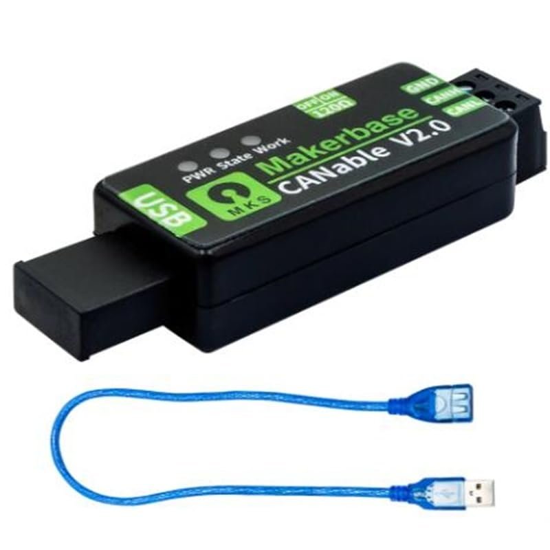 CANable 2.0 USB to CAN Adapter Analyzer CANFD slcan SocketCAN Candlelight Klipper(CANable V2.0 S)
