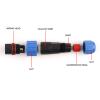 Aviation Plug Multi Core Solder Male Female Docking Terminal IP68 Aviation Plug for Communication Instrumentation Computers Alarms view 2