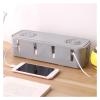 Cable Management Box Household Storage Rack Practical Home Cable Organizer Desk Socket Storage Boxs(Pink) view 3