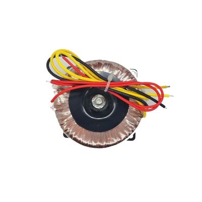 100W Ring Core Toroidal Transformer Input 220V 110V Dual Output 3Wires 9V-0-9V/12V-0-12V/24V-0-24V Copper Wire(Input 380V,6V-0-6V)