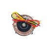 100W Ring Core Toroidal Transformer Input 220V 110V Dual Output 3Wires 9V-0-9V/12V-0-12V/24V-0-24V Copper Wire(Input 380V,6V-0-6V) view 1