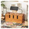 Cable Management Box Power Cords Hider Wire Organizer USB Hub Protector Cover Dustproof view 3