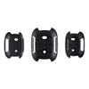 Holder for Button/DoubleButton  Model 42806.82.BL, Black  Fixed Surface-Mount Bracket for Wireless Panic and Control Buttons, Wall/Desktop Installation, Tool-Free Removal view 2