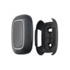 Holder for Button/DoubleButton  Model 42806.82.BL, Black  Fixed Surface-Mount Bracket for Wireless Panic and Control Buttons, Wall/Desktop Installation, Tool-Free Removal view 4