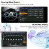 7" Double Din Car Stereo with Wireless Apple CarPlay&Android Auto,180W Outputs, Bluetooth 5.2/FM/AM/USB-C/38W Fast Charge/Physical Knob/Weatherproof Backup Camera/USB,Stereo for 7x4.02"Double Din Size view 3