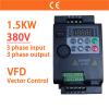 1.5KW 380V Variable Frequency Drive 3 Phase Input 3 Ph Output 2HP Economical Small Variator for Motor Speed Control view 3