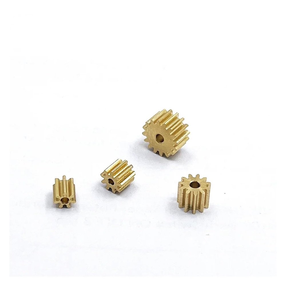 1pc 0.5 Modulus 14TEETH 2.98mm Hole Metal Copper Gear for Spindle Transmission Gear Fit 3mm Shaft