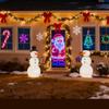 40x60 inch Halloween Holographic Projector Screen Dual-Sided Ghostly Display for Windows, Walls & Outdoor Yard Decor view 2