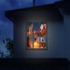 40x60 inch Halloween Holographic Projector Screen Dual-Sided Ghostly Display for Windows, Walls & Outdoor Yard Decor view 3