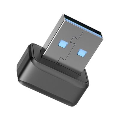 USB Fingerprint Scanner - Portable Touch Sensor Device, Quick PC Login Tool | 360 Degree Biometric Identification System, Smart Security Logger for Laptop Computer Authentication