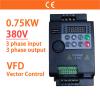 0.75KW 380V 3 Phase Input 3 Ph Output 1HP Micro VFD Variable Frequency Drive Changer for Motor Speed Control Inverter view 4