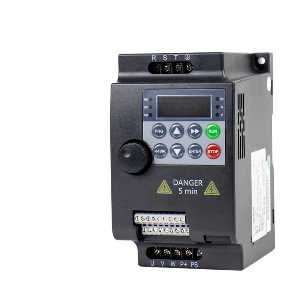 1pcs 0.75/1.5/2.2KW 220V 380V Variable Frequency Drive 1phase/3phases Inverter 1HP/2HP/3HP Motor Speed Controller(1ph220V-3ph220V,0.75kw)