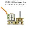 1024-10BY DC 5V 2-Phase 4-Wire Stepper Electronic Starter with Full Metal Gearbox 10mm Inverted ShaftModel Radio 1000 view 2