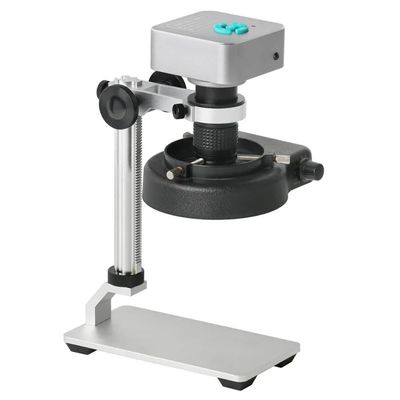 LJSM Lab Microscope Slides 36MP Set 1080P USB HDMI VGA Industry Electronic Video Microscope Camera 10X-80X Zoom C Mount Lens for PCB Soldering Microscope Parts