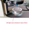 Lab Microscope Slides USB LED Lighting Biological Microscope Lighting Brightness Adjustable Light Source Microscope Parts(Style3) view 3
