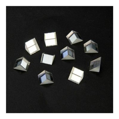 LJSM Lab Microscope Slides 20PCS Right Angle Prism Triangular Optical Glass Prism Optics Light Science Survey Physics Refracted Light Spectrum Rainbow Microscope Parts