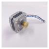 14 0.9 Degree 35MM 2-Phase 4-Wire Stepping Stepper Electronic Starter 5mm Shaft Pulley Gear view 1
