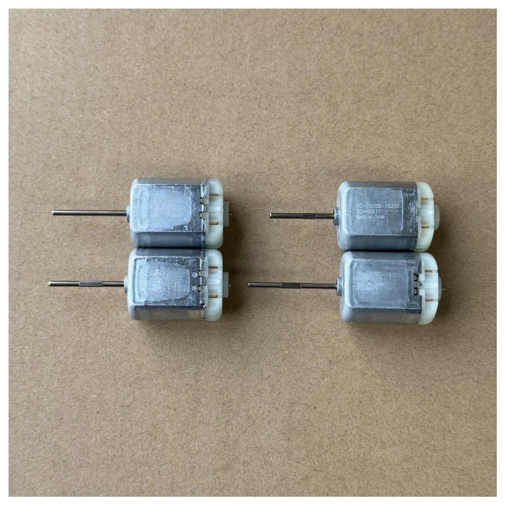18mm*24mm 280SC-16220 Electronic Starter Long Shaft DC 12V for Car Lock Actuator Rearview Folding D