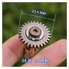 DC 5V 6V Slow Speed N20 All Metal Gearbox Gear Electronic Starter 0.8 Modulus 28 Teeth Gear Wheel High Torque view 4