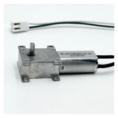 050 Worm Gear Electronic Starter DC 3V-5V 24RPM Slow Speed Large Torque Horizontal Type Full Metal Gearbox