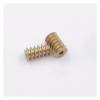 1PC 0.5Modulus 10mm Length 2.98mm Hole Diameter Copper Worm Spindle Gear for 2.3mm 3mm Shaft view 3