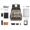 KLLTYHMU Native American Patterns Backpack For Women Men Lightweight Waterproof Laptop Backpack Travel Shoulder Bag Casual Daypack view 4