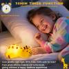 DREAMING MY DREAM Cute Giraffe Night Light for Kids,3 Levels Dimmable Bedside Touch Lamp Rechargeable Squishy Nursery lightwith 30min Timmer Function, Baby Kids Room Decor, Gifts for Girls boy view 2