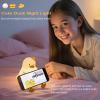 Duck Night Light for Kids 3 Levels Dimmable Silicone Animal Nursery Light,Adorable Rechargeable 30min Timmer Novelty Bedside Touch Lamp,Baby Nursery Kids Room Decor,Gifts for Girls boy view 4