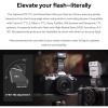 Godox TR-N TTL Hot Shoe Riser Hot Shoe Extender for iT20-N, iT22-N, iT30Pro-N Camera Flash for Nikon, Raises Flash Height to Reduce Lens Shadow, Compatible with Godox Flashes Under 300g view 2