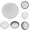 Pilipane Professional Metal Lens Front Cap for X100 X100S X100T Durable Alloy Camera Lens Protector Black Silver 5.8 x 1.2cm (Silver) view 4