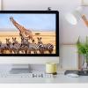 PC USB Webcam - HD Streaming Cam with | Desktop or Laptop Plug and Play Web Camera, 360 Swivel Video Capture Device for onlinne Meetings Calls and Recording view 4