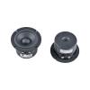 ZVHZQEMMT Pure Mid Range Speaker 3 Inch 89mm Household Tri Frequency Vocal Instrument Cotton Fiber Basin 95HZ-15KHZ 15W Lucky view 1