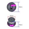 ZVHZQEMMT Pure Mid Range Speaker 3 Inch 89mm Household Tri Frequency Vocal Instrument Cotton Fiber Basin 95HZ-15KHZ 15W Lucky view 3
