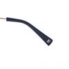Elton John Mod Mens Women's Acetate Designer Blue Light Glasses Gloss Crystal Clear Silver Star 54mm view 4
