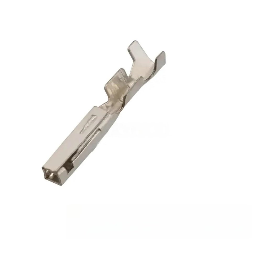 100Pcs DJ622-F0.4A H62 Brass Tinned 0.4MM Splice Terminal Crimp Pins Automotive Connector Terminal G371 917308-1